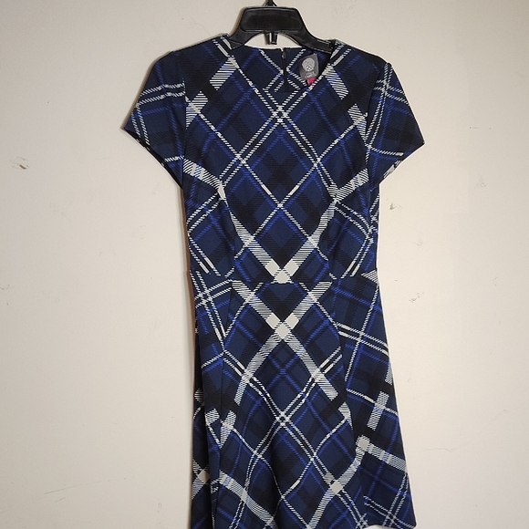 Talbots Pink and Blue Scoop Neck Maxi Sundress - Picture 7 of 12